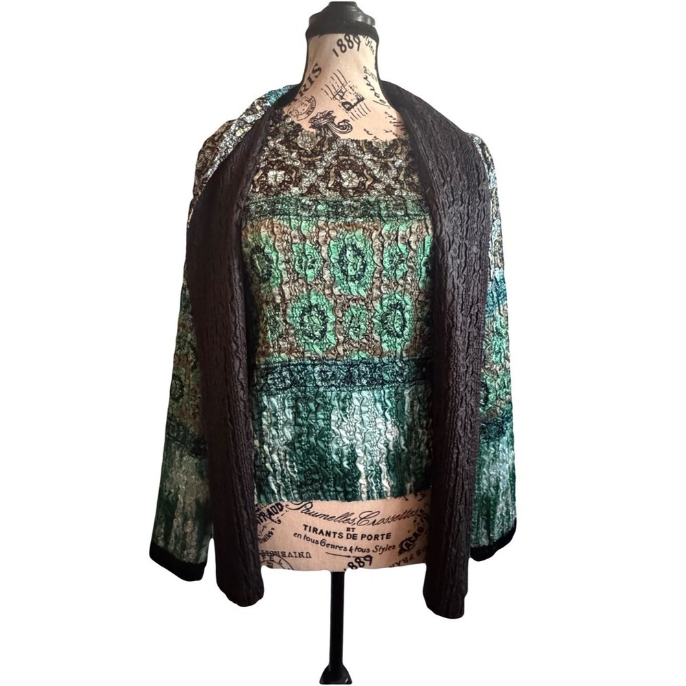 NWT Tania Nardi jacket and tank top reversible set size medium
